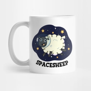 Space Sheep Cute Astronaut Space Sheep Puns Mug